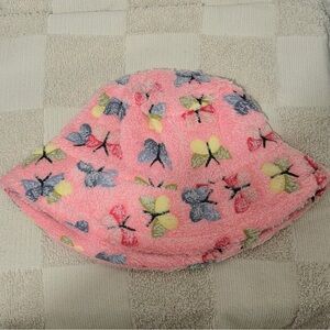 Floral Pink Bucket Hat